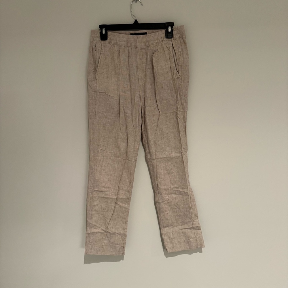 Abercrombie & Fitch Tan Pull On Pants Size Small Long Like New